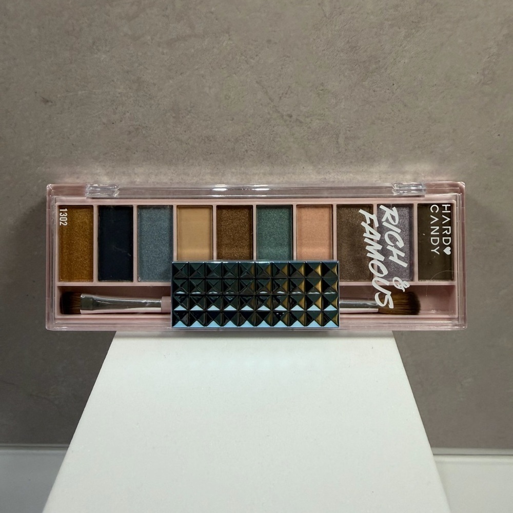 💙3/$20 Hard Candy Rich & Famous Eyeshadow Palette - Gold, Blue, Brown, Tan